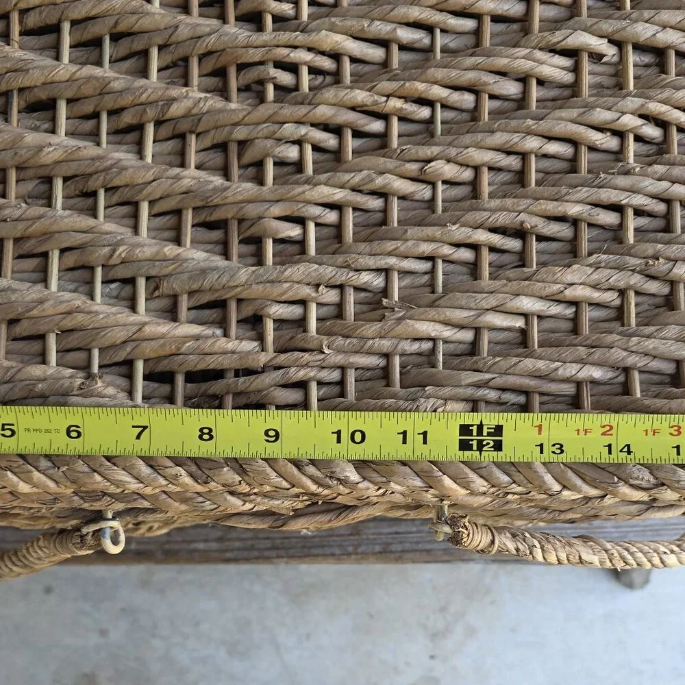Picnic Basket Crate & Barrel New Vintage Never Used